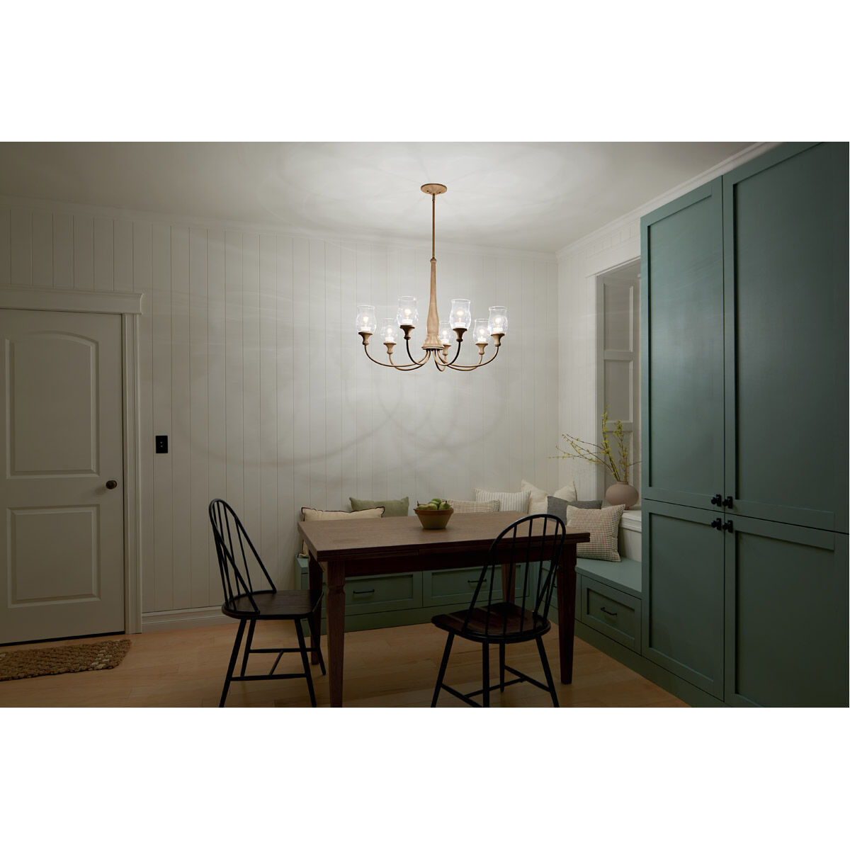 Homestead Melis 7 Light 36 inch Adobe Cream Chandelier Ceiling Light, Melis